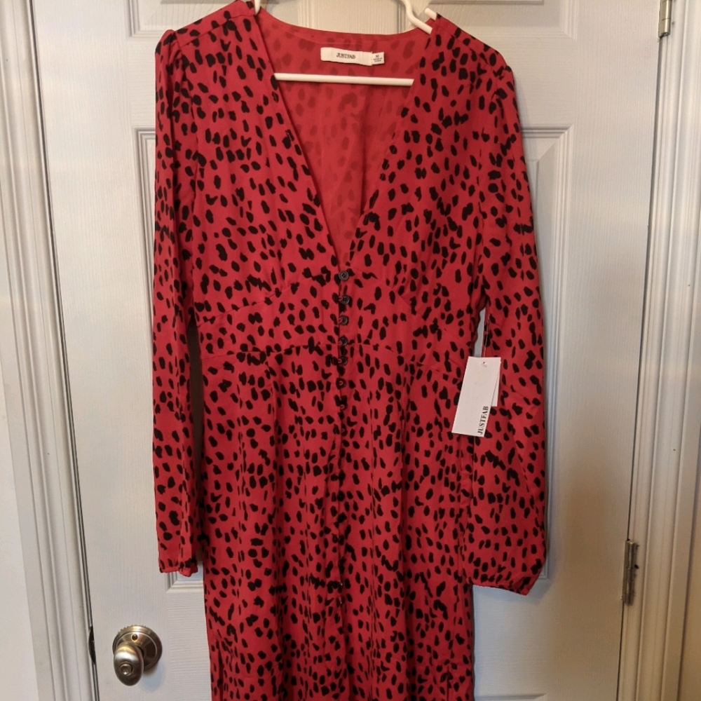 Brand New leopard dress
